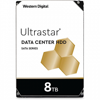 Жесткий диск/ HDD WD SATA Server 8Tb Ultrastar 7200 6Gb/s 256MB 1 year warranty