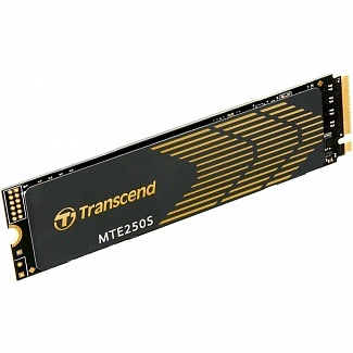 Твердотельный накопитель/ Transcend SSD MTE250S, 1000GB, M.2(22x80mm), NVMe 1.4, PCIe 4.0 x4, 3D NAND, R/W 7200/6200MB/s, IOPs 530 000/420 000, DRAM buffer 1024MB, TBW 780, DWPD 0.43, with Graphene Heatsink (5 лет)