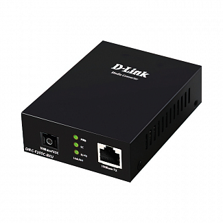 Трансивер/ DMC-F20SC-BXU WDM Media Converter 100Base-TX to 100Base-FX, SC, Single-mode, TX: 1310nm, RX: 1550nm, 20KM, Stand-alone