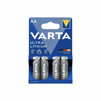 Батарейка Varta ULTRA FR6 AA BL4 Lithium 1.5V (6106) (4/40/400) (4 шт.)