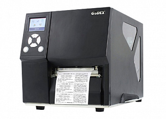 ZX-1300i+, промышленный принтер (металлический корпус, литая несущая конструкция), 300 DPI, 7 ips, цветной тач ЖК дисплей, (дюймовая втулка риббона, риббон до 450м) 256MB SDRAM, 256MB Flash