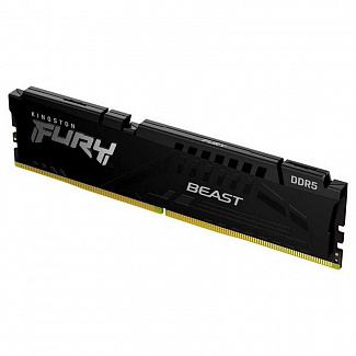 Память оперативная/ Kingston 8GB 5200MT/s DDR5 CL36 DIMM FURY Beast Black EXPO