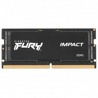 Память оперативная/ Kingston 16GB 4800MT/s DDR5 CL38 SODIMM FURY Impact PnP
